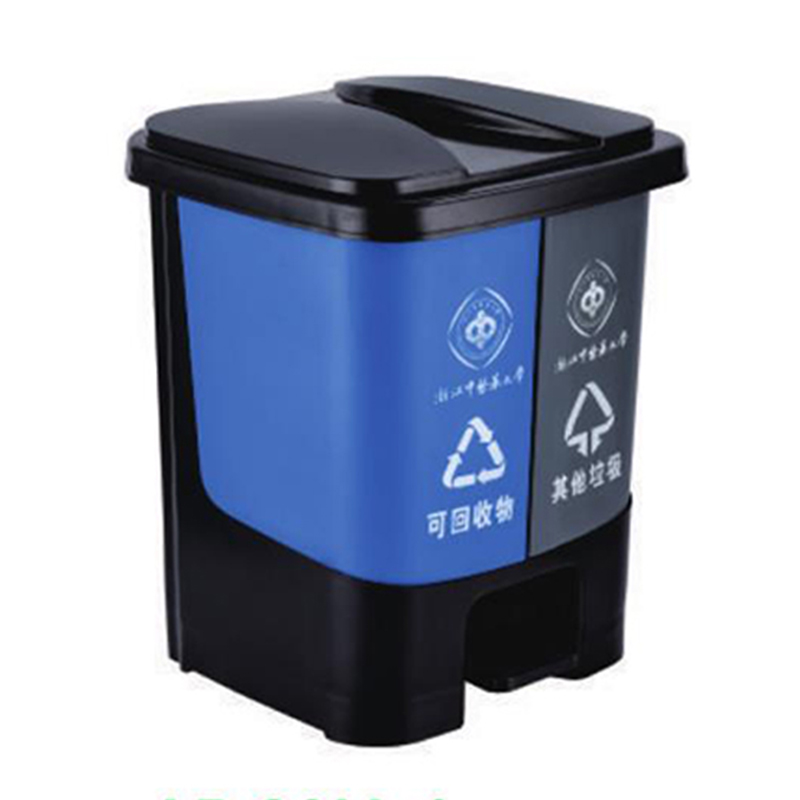 塑料分類腳（jiǎo）踏垃圾桶