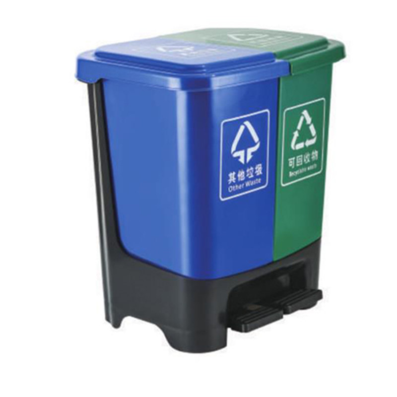 塑料（liào）分類腳（jiǎo）踏垃（lā）圾桶