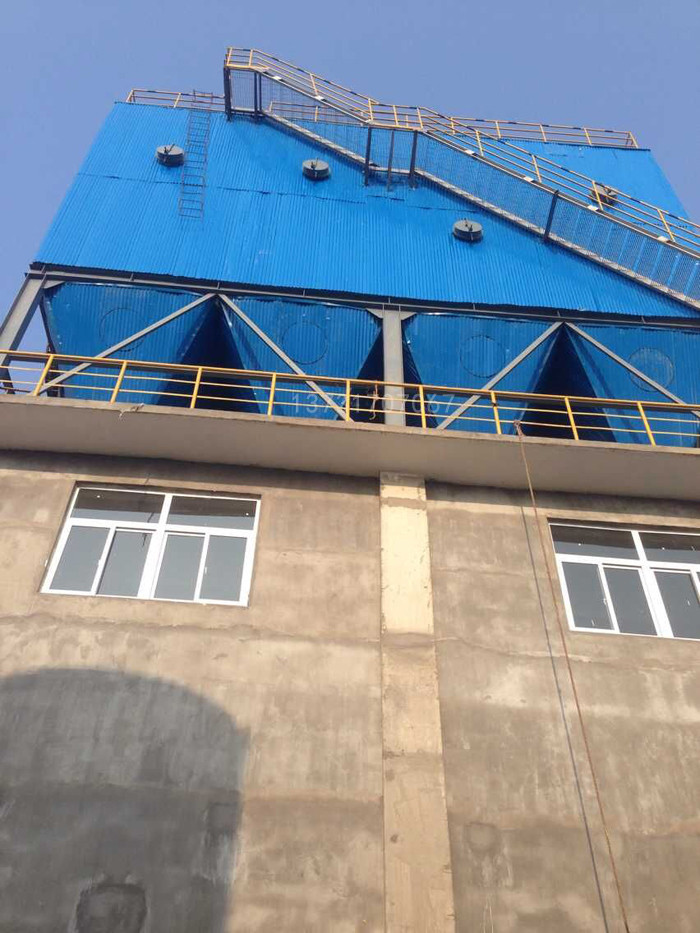 唐山遷安（ān）鋼廠除（chú）塵器（qì）安裝現場