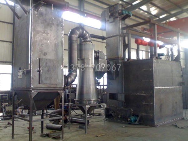 遼（liáo）寧阜新精密鑄造廠拋（pāo）丸機除塵器今日發貨