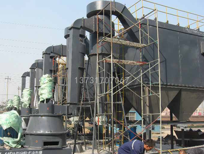 四川（chuān）省綿陽市磨粉機布袋除塵器（qì）安裝（zhuāng）完畢