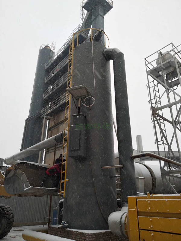 江西冶金廠電捕焦油器成套煙氣淨化設（shè）備竣工