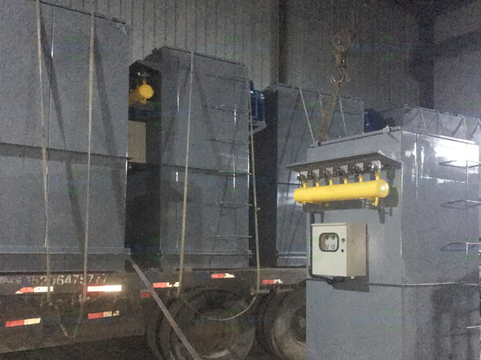 承德市灤（luán）平縣選礦廠破碎機布袋（dài）除塵器發貨