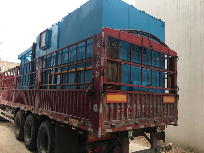 陝西勉縣石英砂加工廠布袋除塵（chén）器發貨