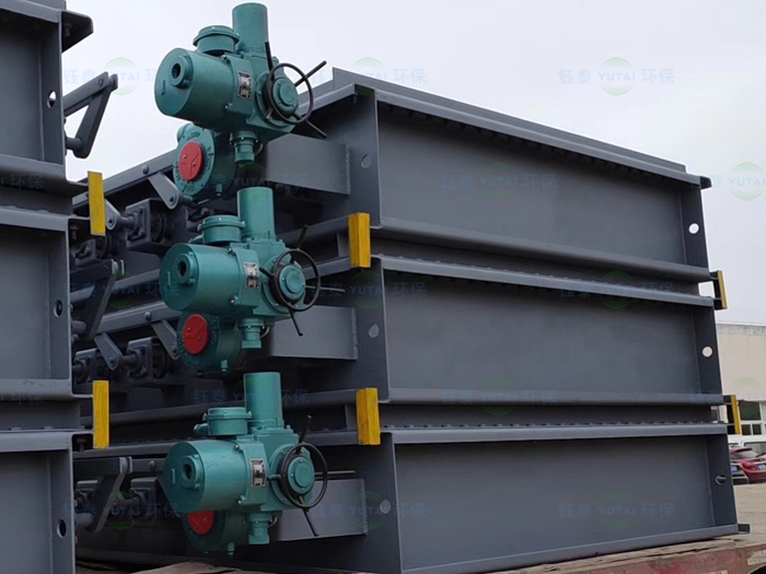 甘（gān）肅平涼電動通風蝶（dié）閥發貨