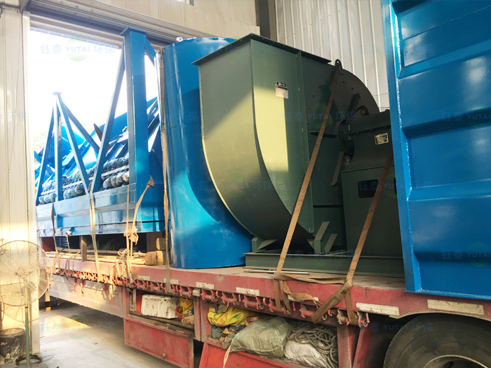 長沙市嶽麓區80萬噸水泥粉磨站布袋除塵器發（fā）貨（huò）