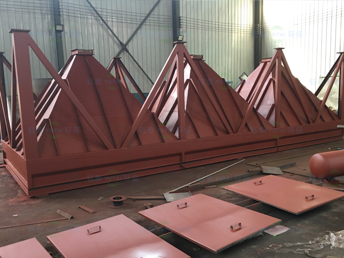 寧夏吳忠（zhōng）電石爐石灰窯布袋除塵器發貨