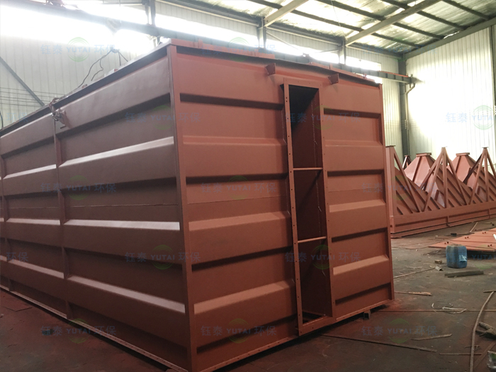 山西陽（yáng）泉盂縣石灰岩采廠破碎機布袋除塵器發貨（huò）