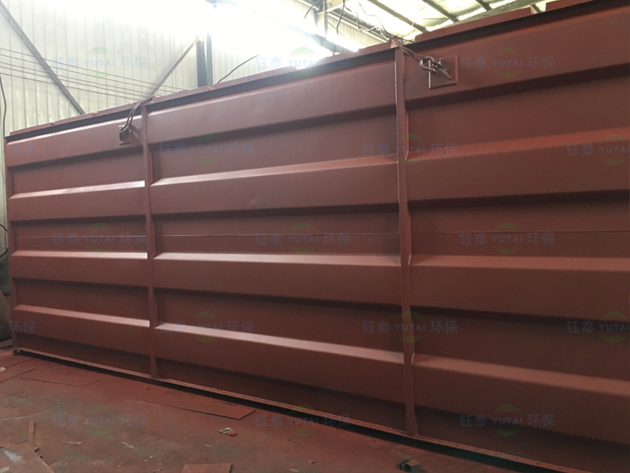 山西陽（yáng）泉盂縣石灰岩采廠（chǎng）破碎機布袋（dài）除塵器發貨