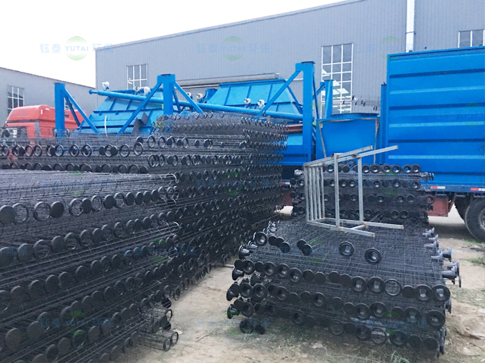 內蒙古（gǔ）察右中（zhōng）旗燒結礦破碎篩分係統（tǒng）布袋除塵器發貨