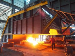 山西運城4套12T中頻爐除塵器係統