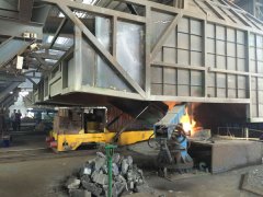 重慶涪陵區1套25噸中頻爐除塵器係統