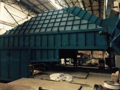 湖北襄陽2套60T中頻爐除塵器係統