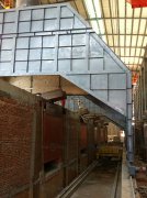 石家莊鹿泉區3套（tào）12T中（zhōng）頻電爐除塵器係統