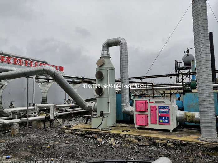 拌合站瀝青（qīng）煙氣汙染治理