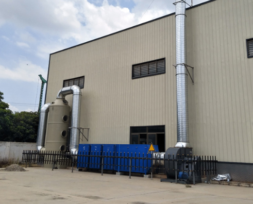 噴漆廢氣治理工程（chéng）工藝