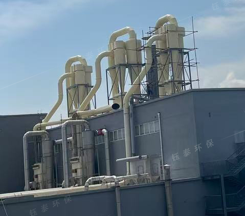 旋風除塵器（qì）在糧食加（jiā）工廠的應用案例：玉米（mǐ）清理粉塵治理方案