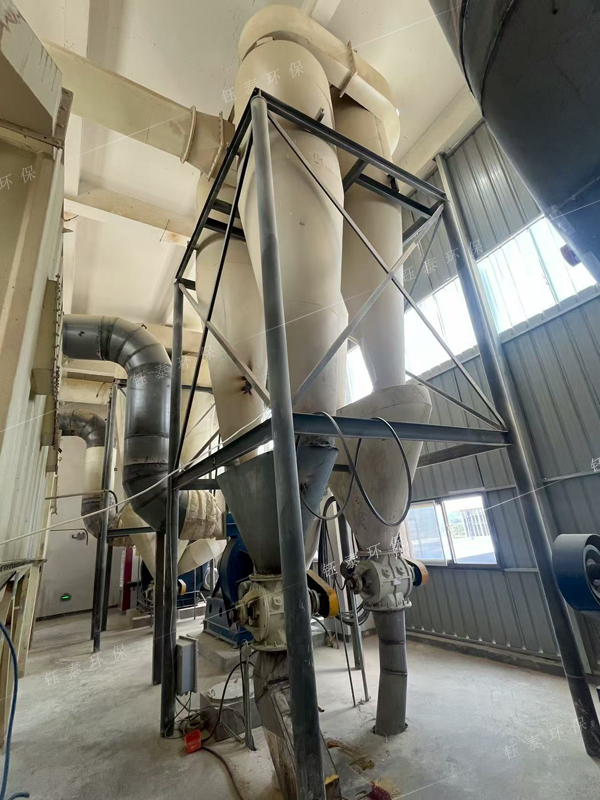 旋（xuán）風除塵器在糧食加工廠的應用案例：玉米清理粉塵治理方案