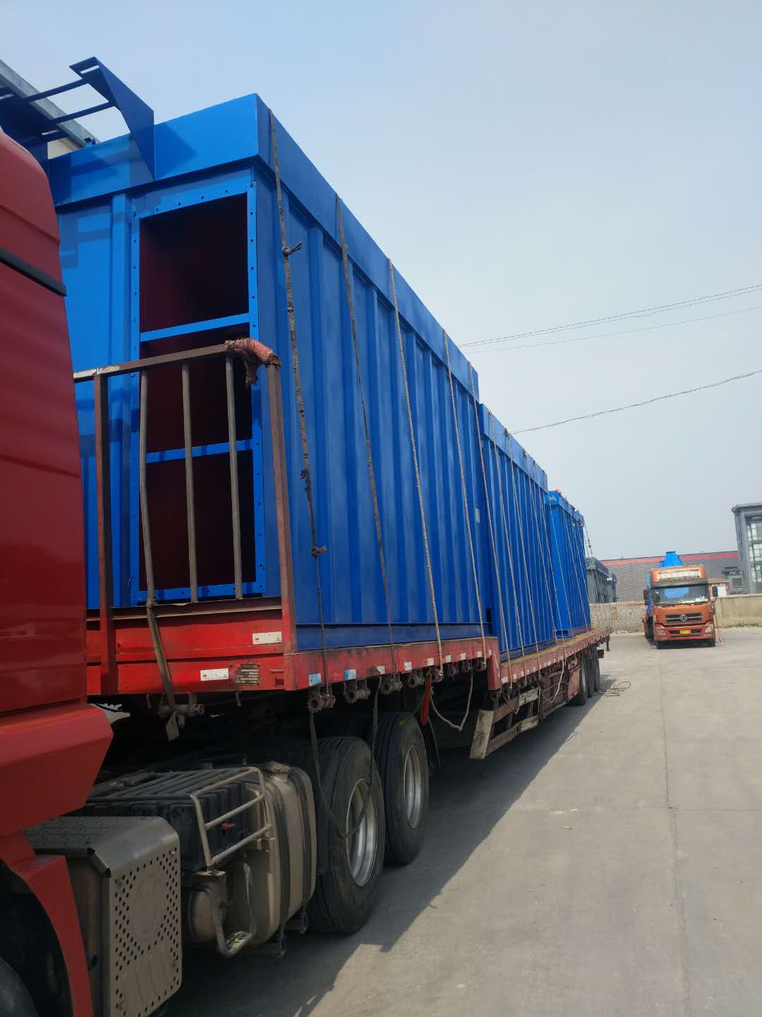 甘肅酒泉玉門蘭炭烘幹除塵器發貨