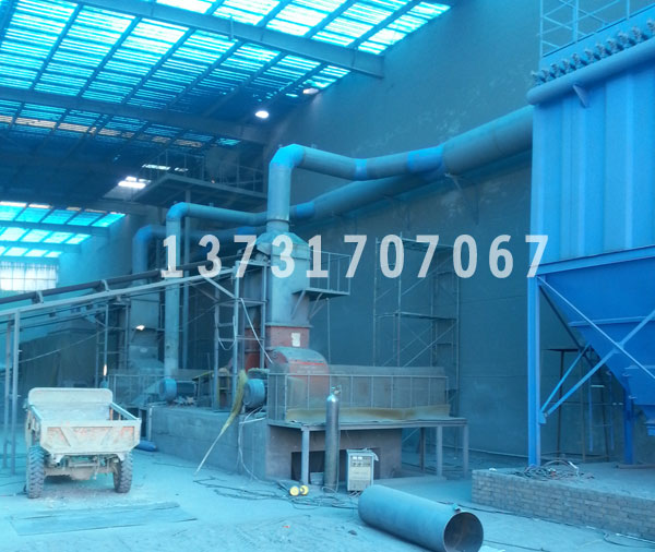 山東濟寧破碎機（jī）除塵器（qì）安裝完畢 試運行效果良好