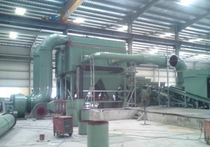 旋風布袋組合除塵器處理熱（rè）鍍鋅煙氣是可行的