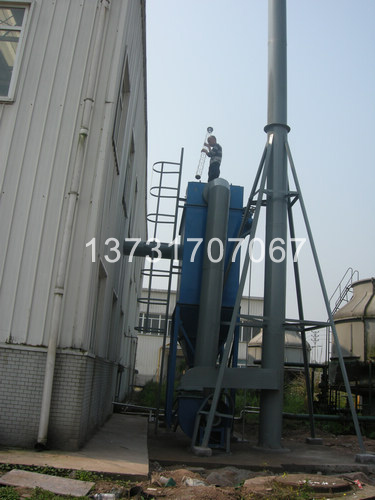 天津新型建材廠砂光機除（chú）塵器安裝完畢