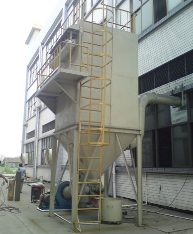 河北保定劉經（jīng）理定購的MC-48輪（lún）胎破碎機布袋除塵器已發貨