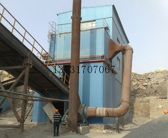 山西陽泉采石場石料生產線脈衝袋式（shì）除塵器交（jiāo）付使（shǐ）用