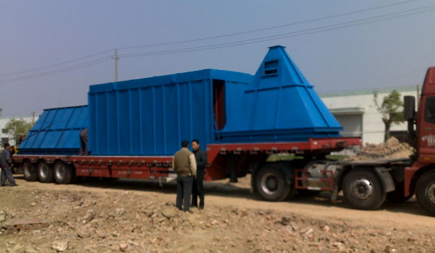 石家莊晉州（zhōu）張經理定購的PPC96-6布袋除塵器已發貨