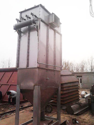 安徽蔡經理定購的不鏽鋼布袋除塵器已（yǐ）發貨