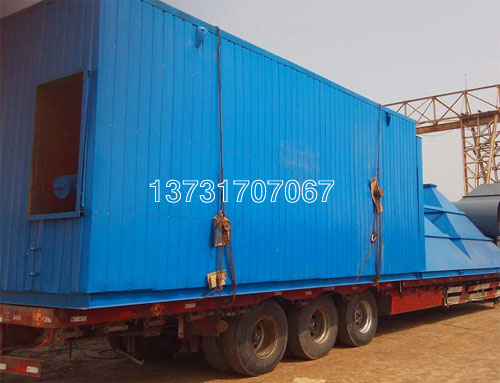 河南南陽（yáng）劉經理定購的1000型瀝青（qīng）攪拌站除塵器已發（fā）貨