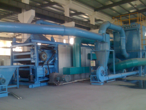 廊坊岩棉廠（chǎng）尚經理定購的（de）切割車間布袋除（chú）塵器已發貨