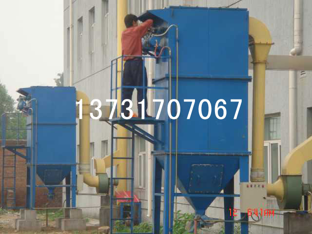 石家莊塑（sù）料廠趙（zhào）經理定購的（de）MC-60布袋除塵（chén）器已發貨（huò）