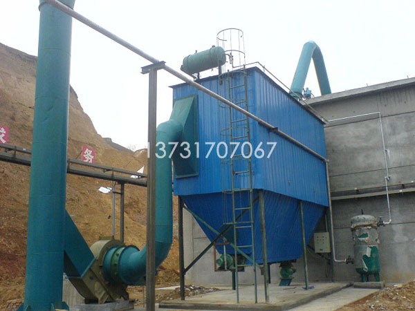 山東濟寧（níng）磚廠（chǎng）田（tián）經理定購的煤（méi）矸石粉碎機布（bù）袋除塵器已發貨