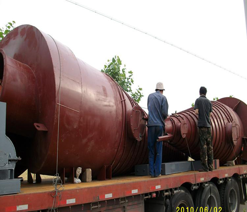 濟南化（huà）肥廠複合肥生（shēng）產線用高效旋風（fēng）除塵器已發貨