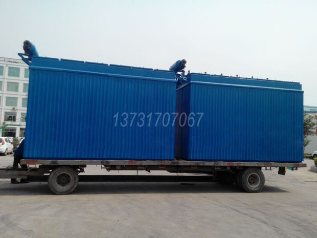 烏達王經理定（dìng）購的（de）PPCS32-6氣箱式脈衝袋式除塵器已發貨