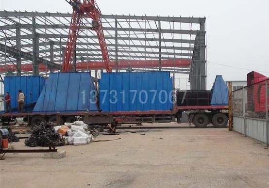 內蒙（méng）古達茂旗選礦廠定購的破碎機除塵器已發貨