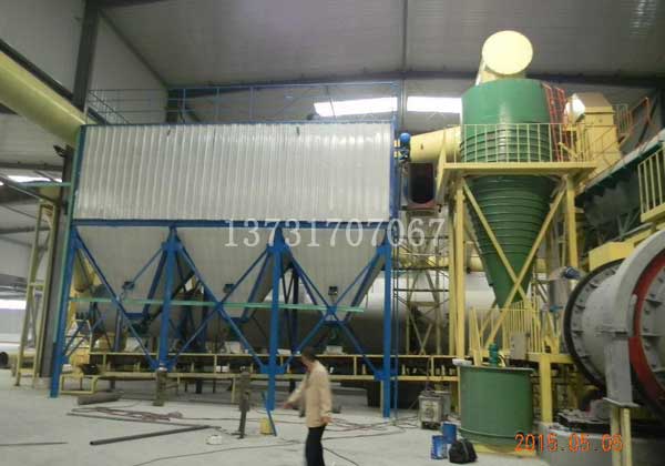 雲（yún）南雲天（tiān）化（huà）複合肥生產線布袋除塵器（qì）已發貨