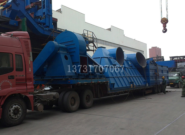 陝西榆林鐵粉烘幹機除塵器已發貨