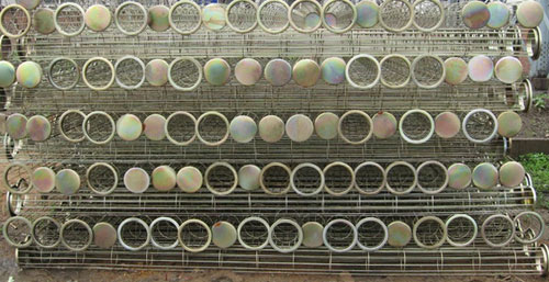 福州陳經（jīng）理定購的生物質鍋爐除塵布袋與除塵骨架今日已發貨