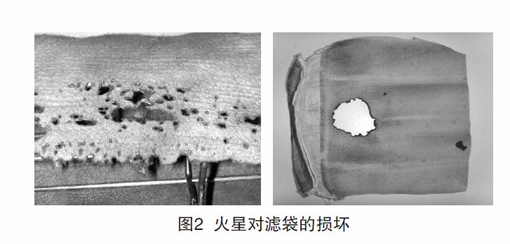 鍋爐除（chú）塵布袋常見的幾種損壞形式