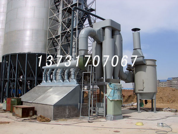 北京正豐飼料廠（chǎng）下糧坑LYD-80脈衝除塵器安裝完畢