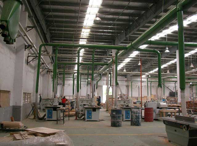 家具木工行業安裝布袋除塵器可以快速通過環評驗收（shōu）
